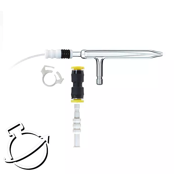 MicroMist Nebulizer w/ UniFit, 0.4ml/min (1L/min Ar) (w/ 1.58mm OD tubing)