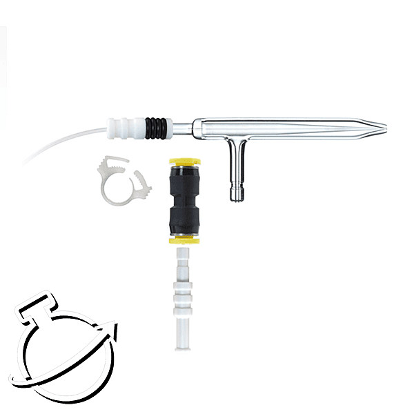 MicroMist Nebulizer w/ UniFit, 0.4ml/min (1L/min Ar) (w/ 1.58mm OD tubing)