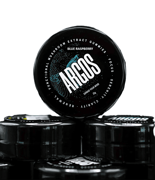 ARGOS MUSHROOM GUMMIES BLUE RASPBERRY