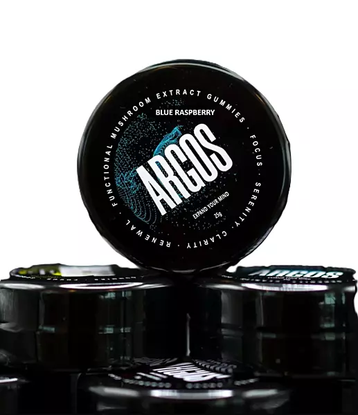 ARGOS MUSHROOM GUMMIES BLUE RASPBERRY