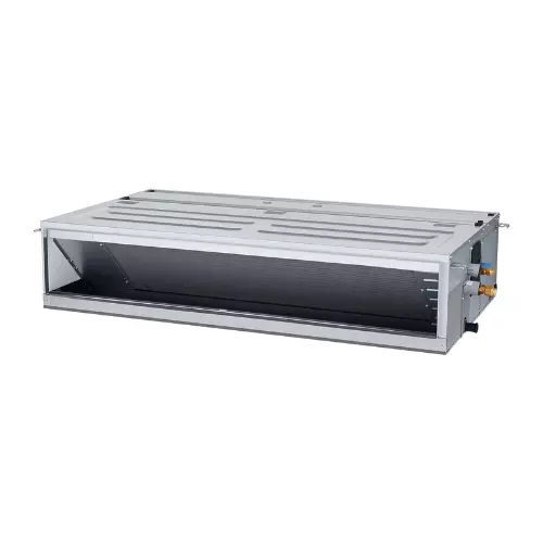 Unidad evaporadora multi V Fan & Coil de alta presion estatica 4TR, 220- 240/1/60, 48100 BTU/h de enfriamiento y 54200 BTU/h de Calefacción, 1413/1201/989 CFMen H/M/L - ARNU48GM3B4
