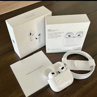IPhone Airpod Pro 2nd Generation Wireless Earbud With USB-C Charging,Noise cancelling bluetooth-White