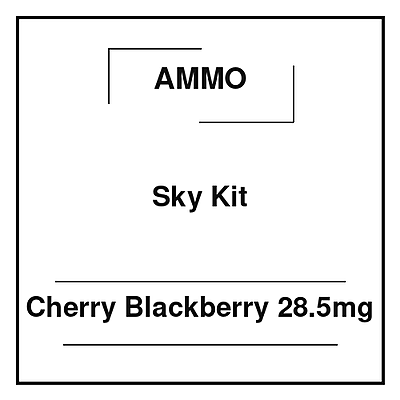 Ammo Sky Kit Cherry Blackberry 28.5mg Ammo Sky Kit Cherry Blackberry 28.5mg