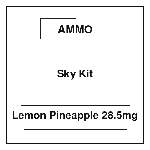 Ammo Sky Kit Lemon Pineapple 28.5mg Ammo Sky Kit Lemon Pineapple 28.5mg