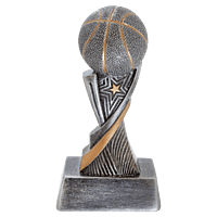 Aspire Resin Trophy-Basketball-6in.