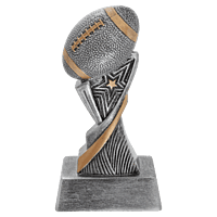 Aspire Resin Trophy-Football-6in.