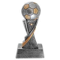 Aspire Resin Trophy-Soccer-6in.