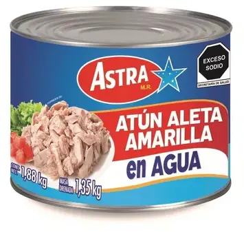 ASTRA ATUN EN AGUA 1.8 KG