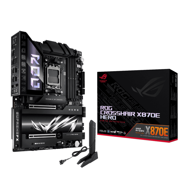 Asus ROG Crosshair X870E HERO ATX Gaming Motherboard