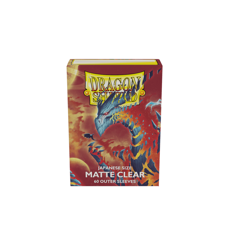 DRAGON SHIELD MATTE CLEAR OUTER SLEEVES