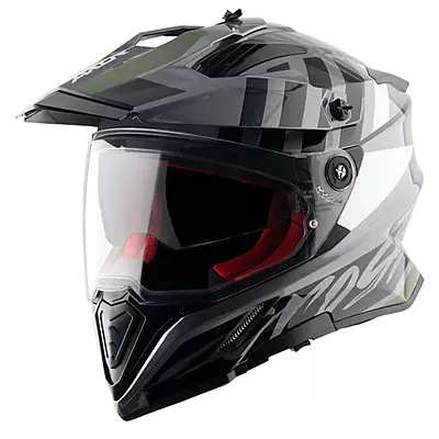 AXOR X-CROSS DUAL VISOR ORBIT ATHENA GREY BLACK C/V 600MM