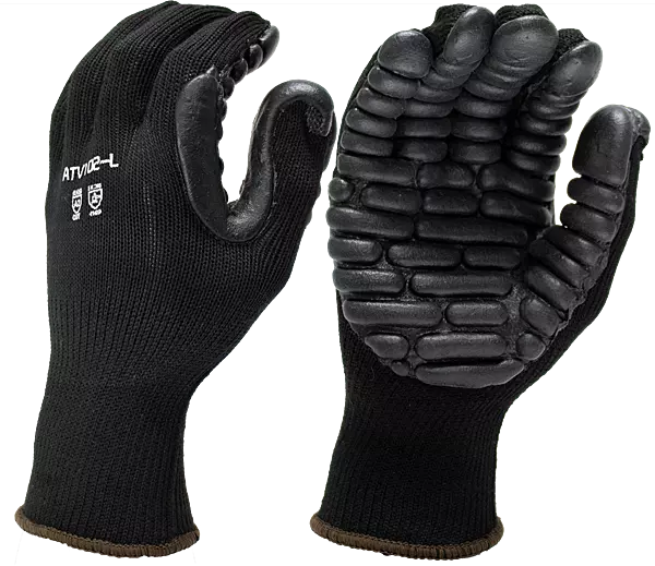 10 gauge Latex & Rubber Anti-Vibration Glove. A2
