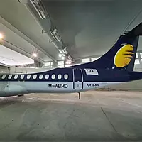 Aviationtag ATR72 - VT-JCM - Dark Blue