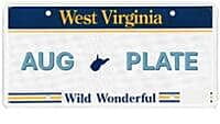 August WV Plates
