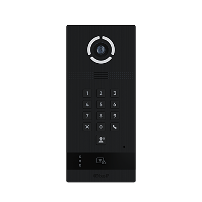 BAS-IP AV-09KFBI Door Entry Panel with mechanical keypad for multi-tenant access control.