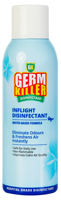 GK GermKiller - Inflight Disinfectant 200ml Pump