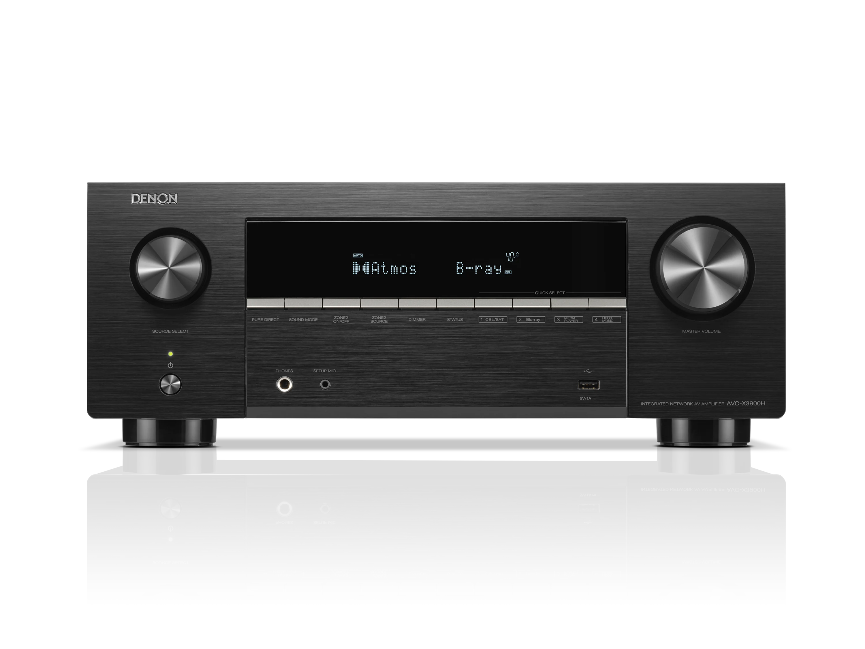 Denon AVC X3900H 9.4 Ch 8K Dolby Atmos AV Receiver with Dolby Atmos