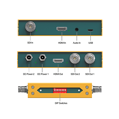 AVMatrix SC2030 3G-SDI/ HDMI Scaling Cross Converter AVMatrix SC2030 3G-SDI/ HDMI Scaling Cross Converter