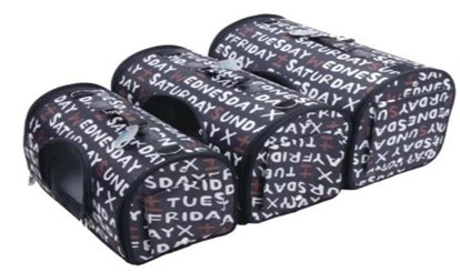Foldable Pet Carrier Bag – Stylish Travel Tote for Cats & Small Dogs