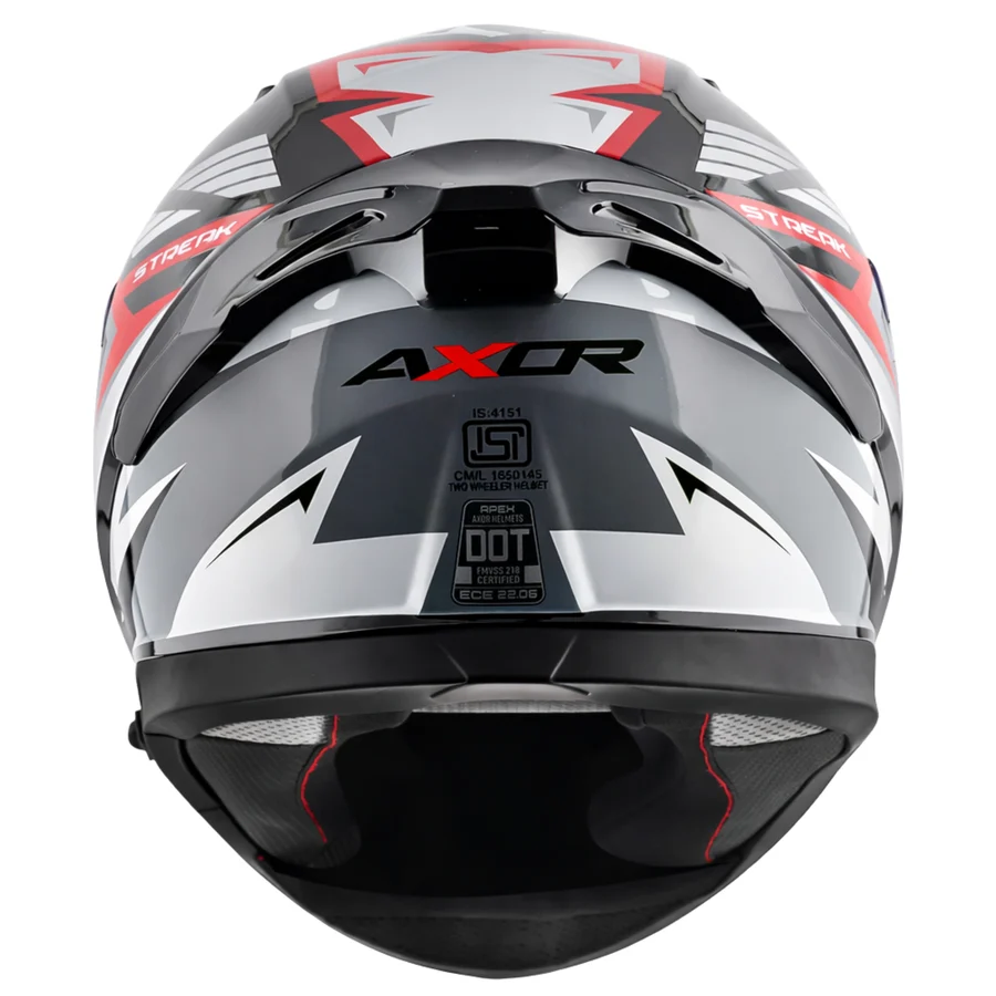 AXOR APEX STREAK BLACK/RED D/V (L) AXOR APEX STREAK BLACK/RED D/V (L)