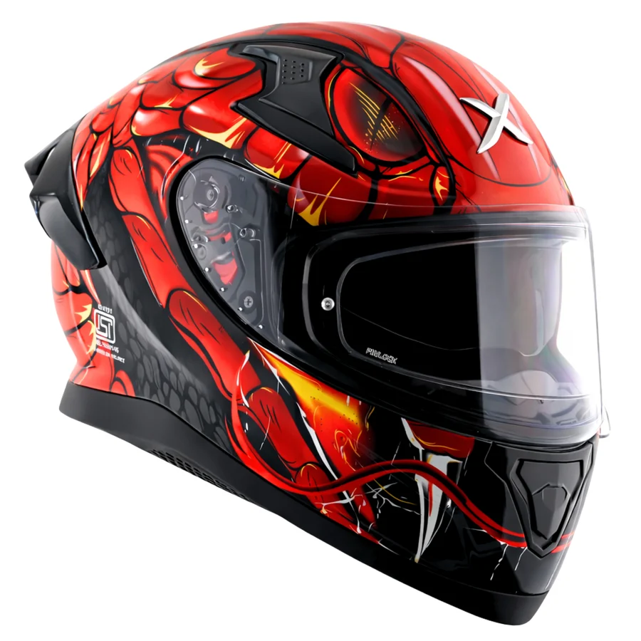 AXOR APEX VENOMOUS  BLACK RED 620 MM