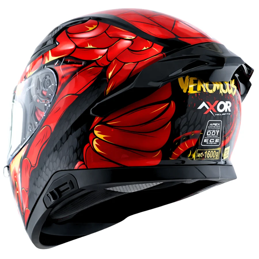 AXOR APEX VENOMOUS  BLACK RED 620 MM