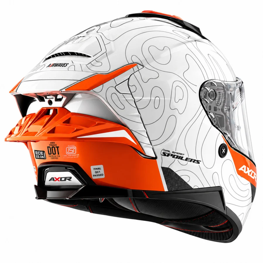 AXOR BRUTALE AIRWAVES WHITE ORANGE D/V (M)