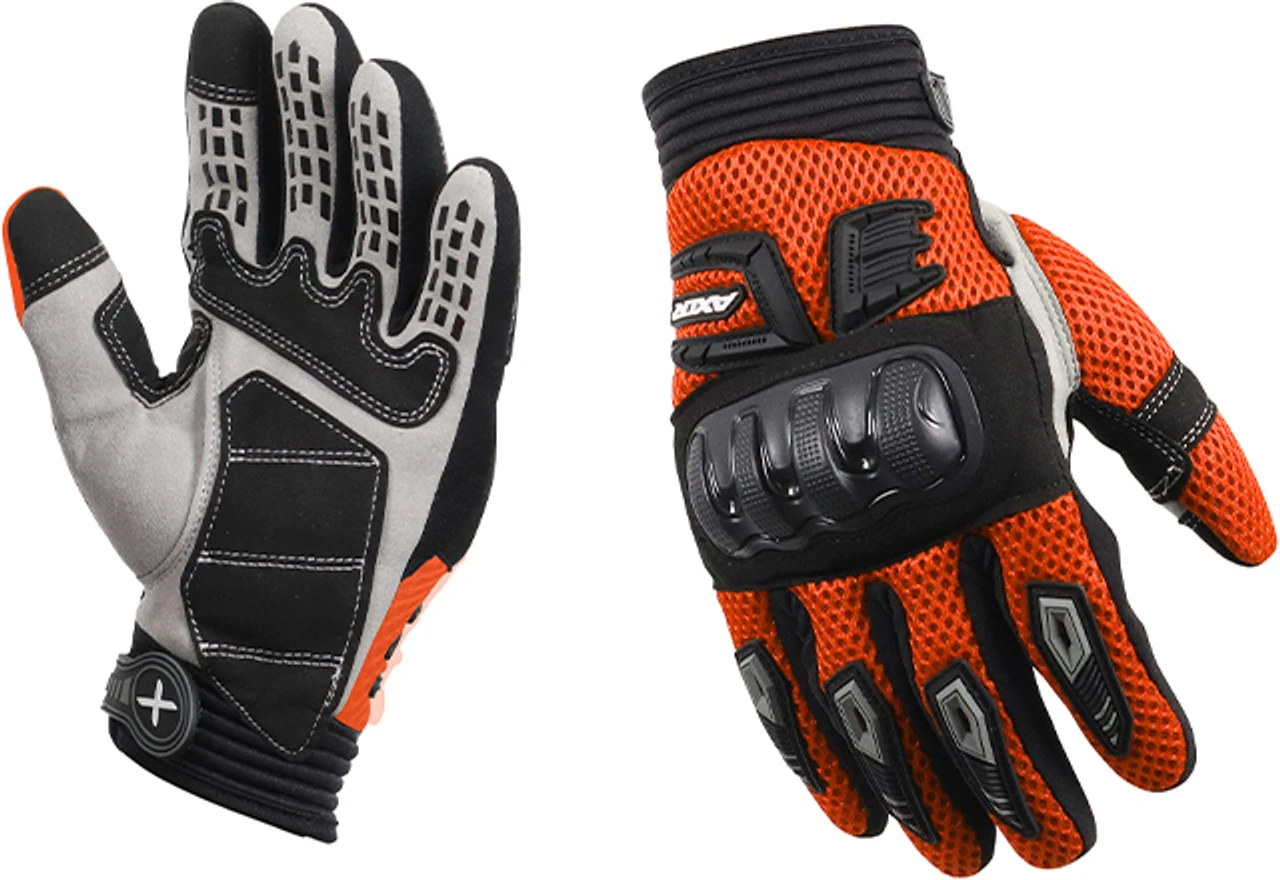 AXOR GLOVES AIR STREAM BLACK ORANGE 2XL