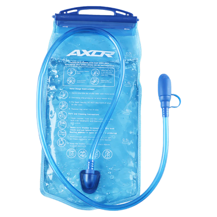 AXOR OASIS HYDERATION BAG WITH BLADER BLACK/BLUE