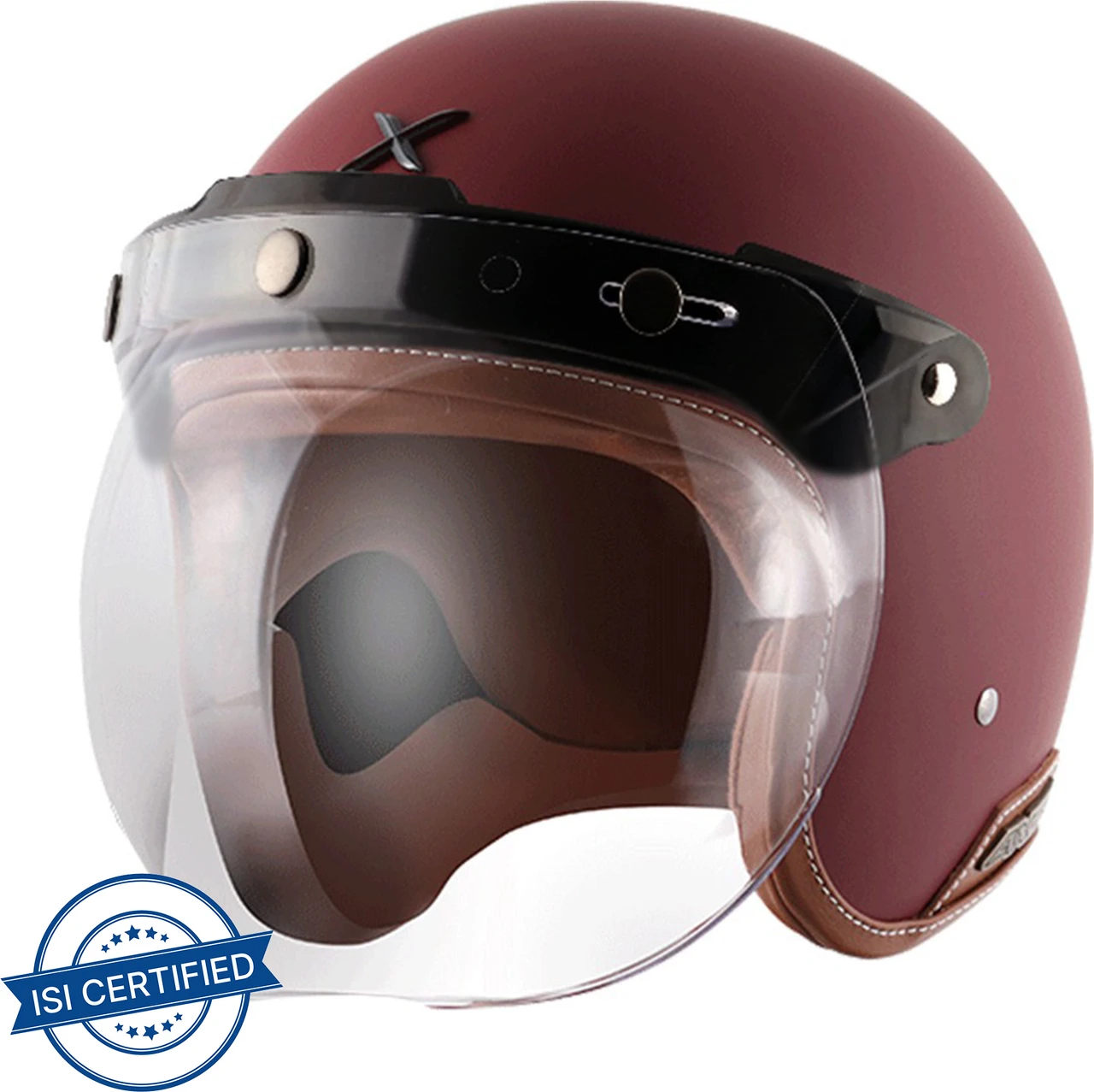 AXOR RETRO JET LEATHER DULL CHEST NUT RED 620 CM AXOR RETRO JET LEATHER DULL CHEST NUT RED 620 CM