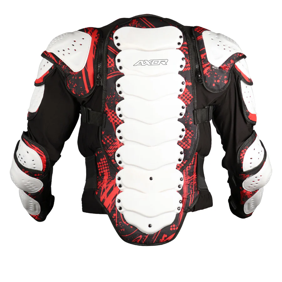 AXOR SHIELD PROTECTIVE BODY ARMOUR BLACK RED M AXOR SHIELD PROTECTIVE BODY ARMOUR BLACK RED M