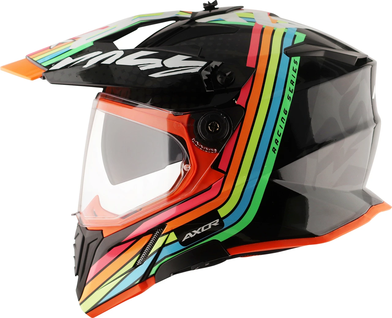 AXOR X-CROSS DUAL VISOR X2 BLACK GREY XL AXOR X-CROSS DUAL VISOR X2 BLACK GREY XL