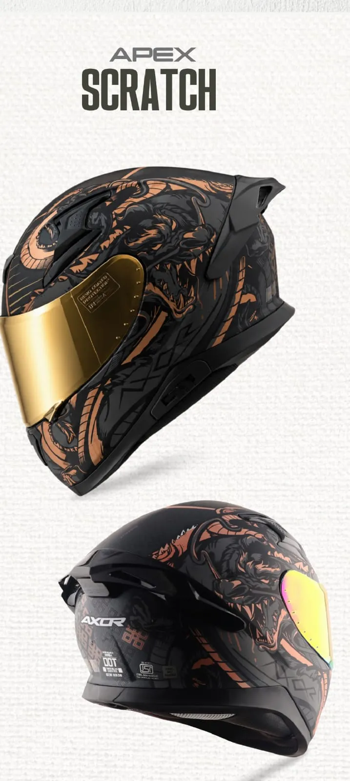 AXOR APEX SCRATCH BLACK COPPER D/V (M) AXOR APEX SCRATCH BLACK COPPER D/V (M)