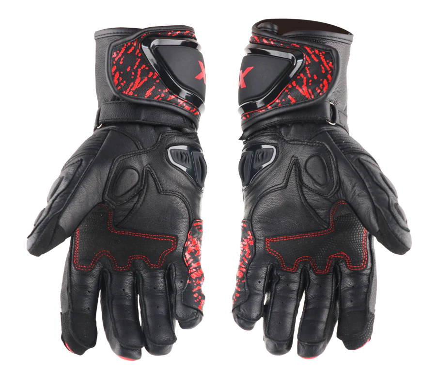 AXOR GLOVES ENZO BLACK RED XL