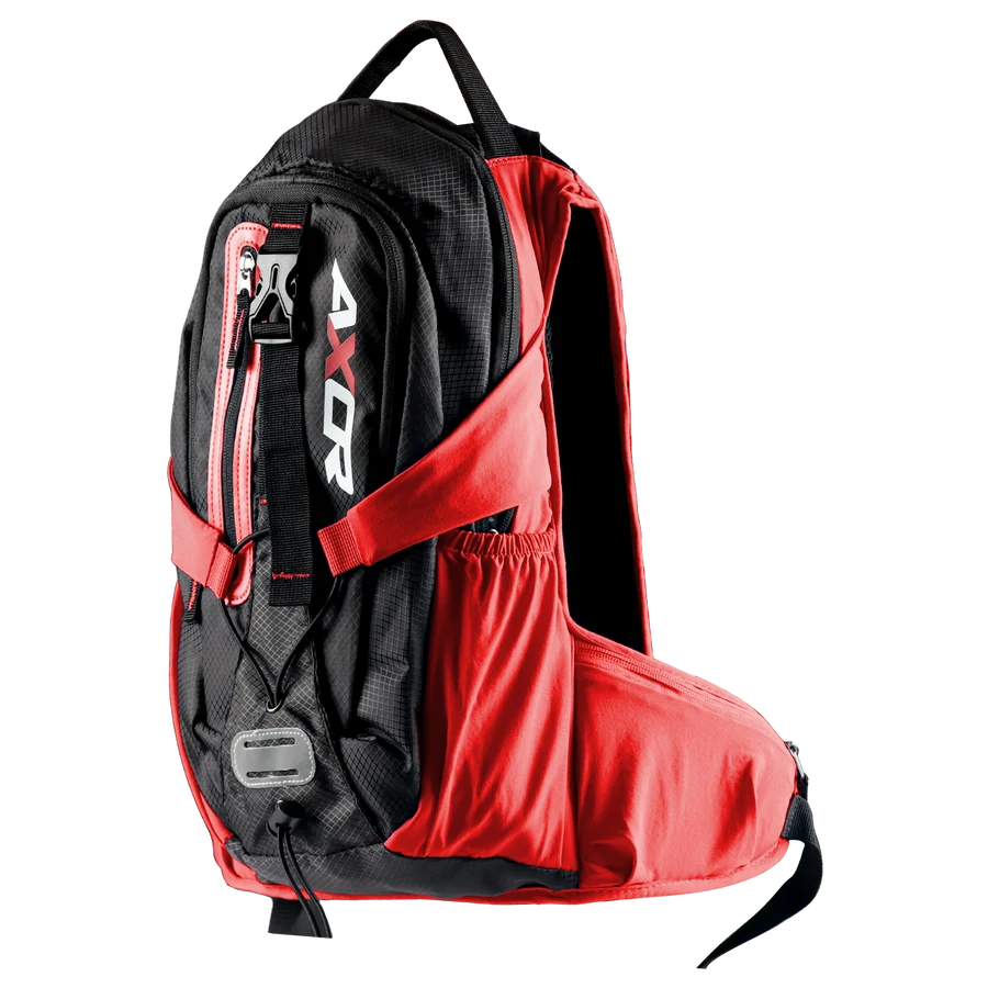 AXOR OASIS HYDERATION BAG WITH BLADER BLACK/RED AXOR OASIS HYDERATION BAG WITH BLADER BLACK/RED