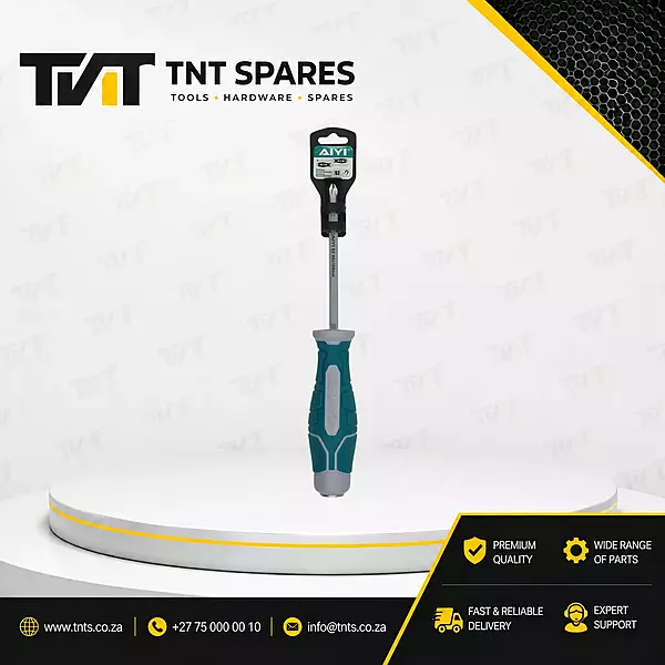 6 x 100mm Through-Tang Phillips Screwdriver