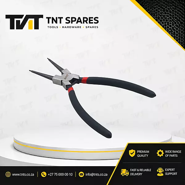 9" Internal Straight Circlip Pliers