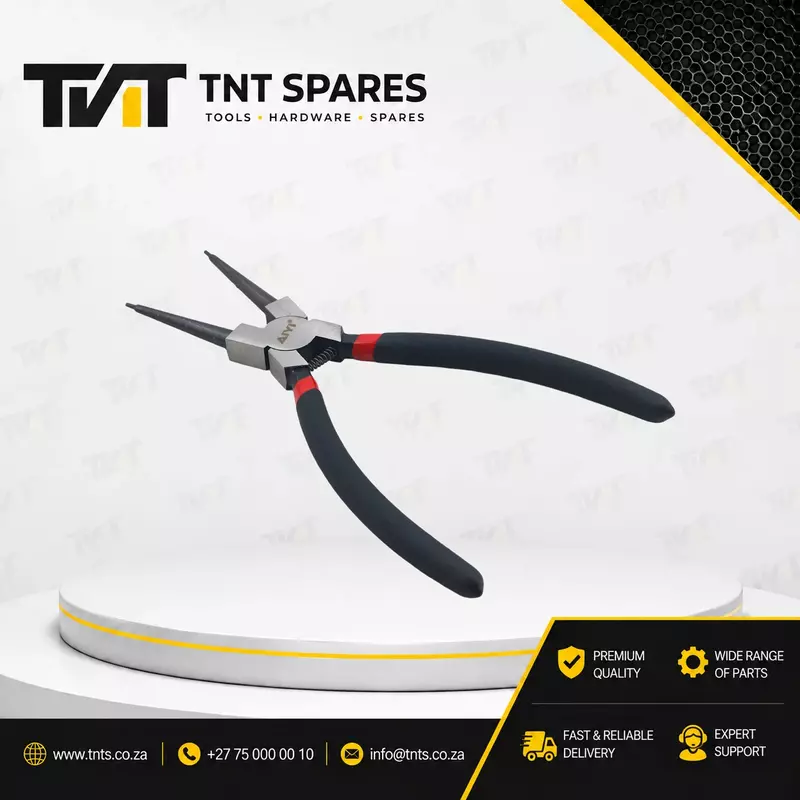 9" Internal Straight Circlip Pliers