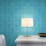 Faianta FABRESA, BISELADO AZUL TURQUESA 10X20, 18664, mp/cutie 1