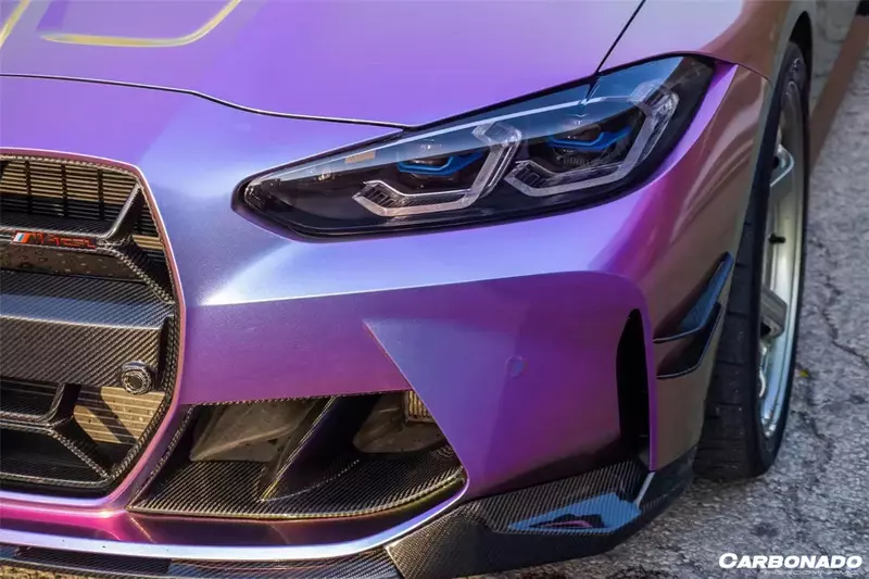 BMW M3 G80 / M4 G82 G83 OD Style DRY Carbon Fiber Grille (NO ACC) | 2021–2025