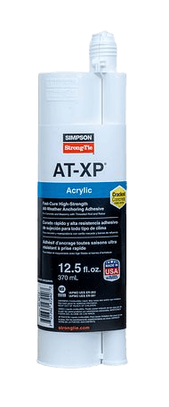 Simpson Strong-Tie AT-XP® High-Strength Acrylic Adhesive Simpson Strong-Tie AT-XP® High-Strength Acrylic Adhesive