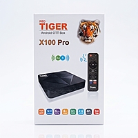 Red Tiger X100 Pro Android 12 TV Box | 4K UHD, 4GB RAM / 32GB ROM, Voice Remote