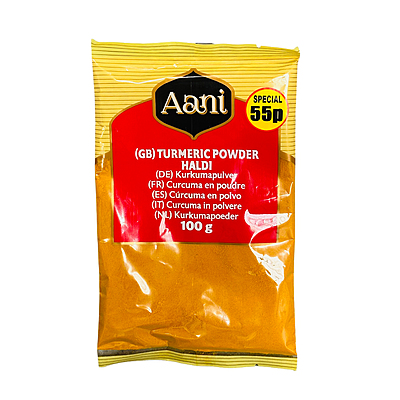 26567 Aani Turmeric Powder Haldi 100g X 20
