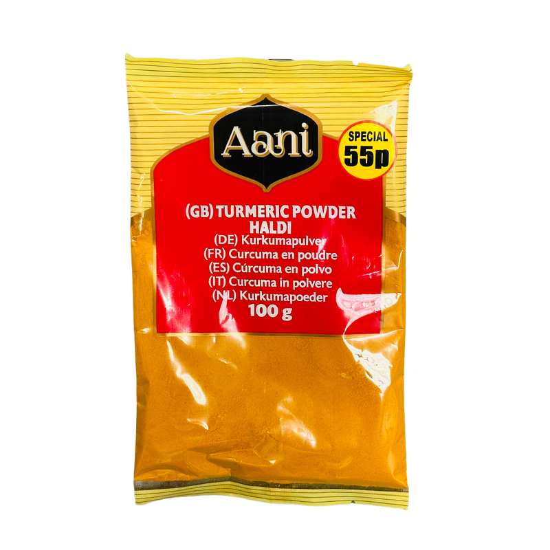 26567 Aani Turmeric Powder Haldi 100g X 20