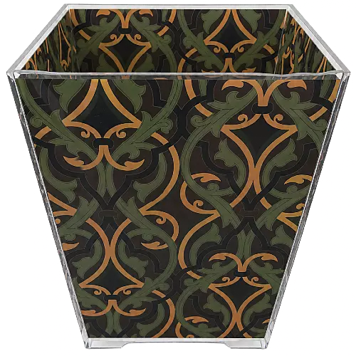 Acrylic Bin, Olive Bronze