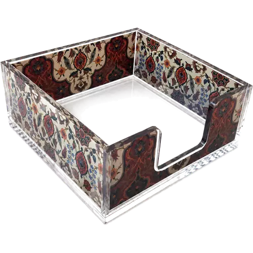 Acrylic Napkin Holder, Antique Tapestry