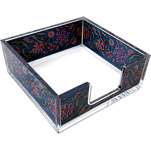 Acrylic Napkin Holder, Midnight Garden