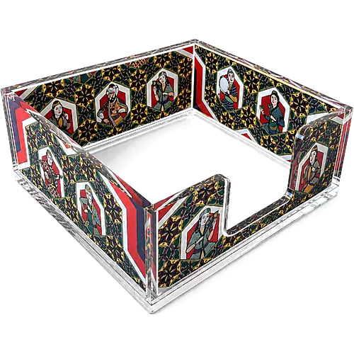 Acrylic Napkin Holder, Ruby Portraits