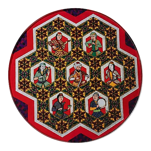 Acrylic Placemat, Ruby Portraits