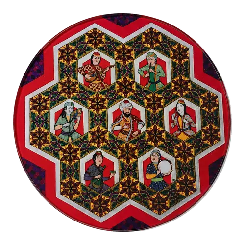 Acrylic Placemat, Ruby Portraits